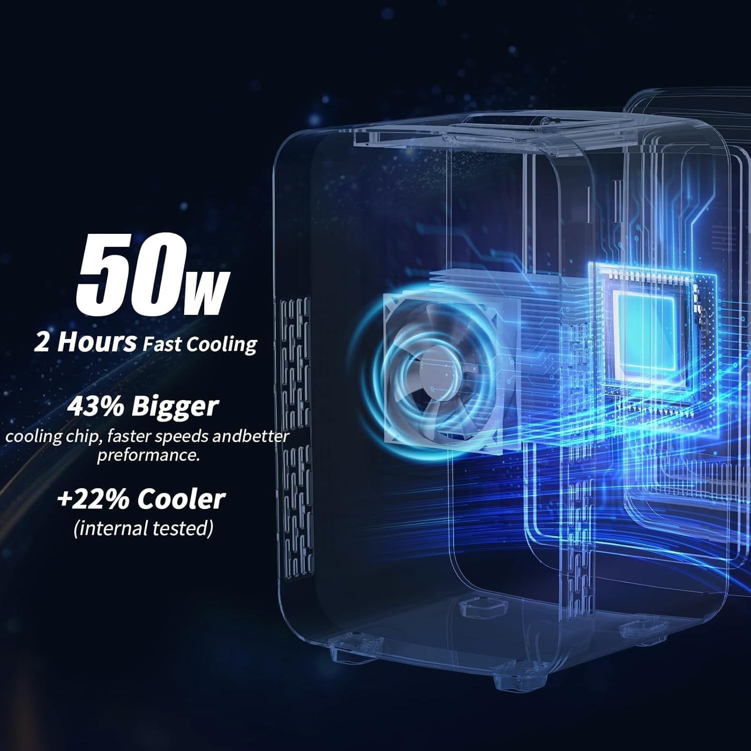 Portable Mini Fridge 10L AC/DC Cooler Warmer Bedroom Car Office