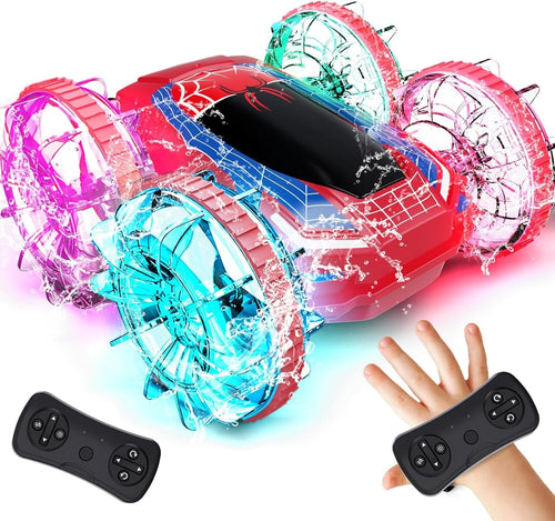 4WD Gesture RC Car Boat 60min Play Magnetic Charge Kids Gift