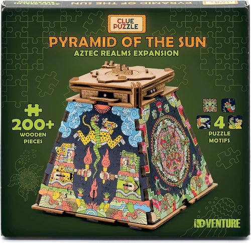 200+ Piece Wooden Puzzle Expansion - Aztec Realms Escape Room Gift