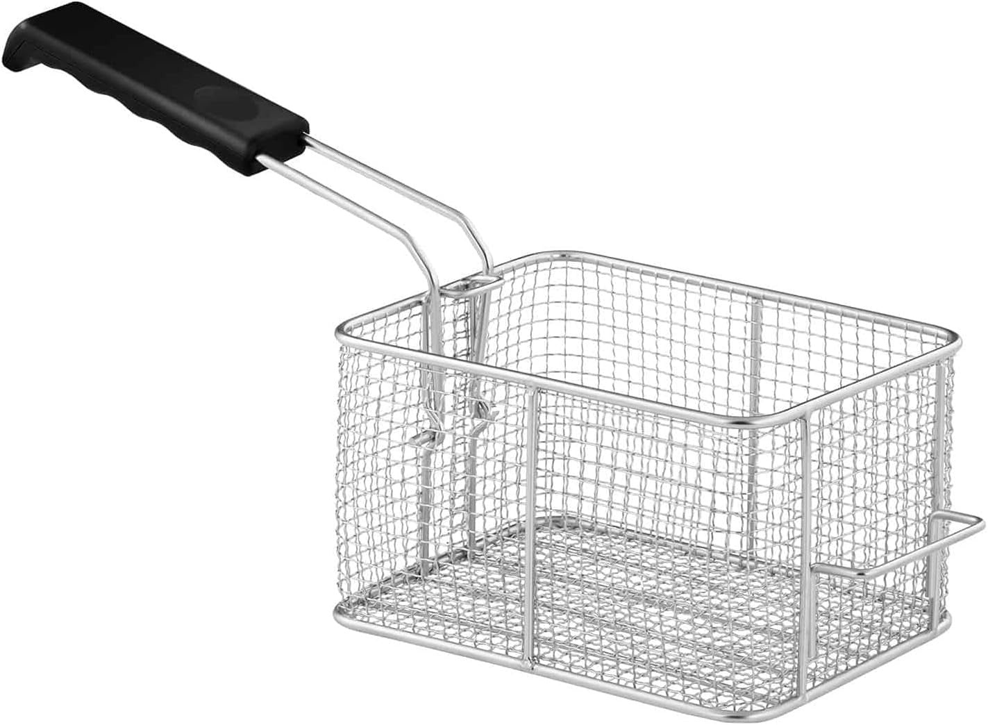 3200W Electric Deep Fat Fryer 8L Tank Single Basket Cold Zone Lid