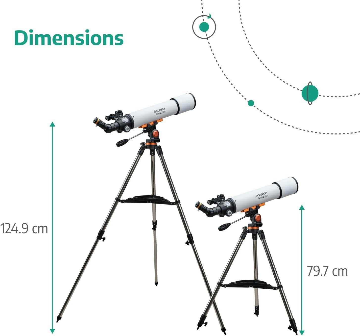 Black 20x-250x Telescope for Kids & Adults Moon, Stars, Stargazing