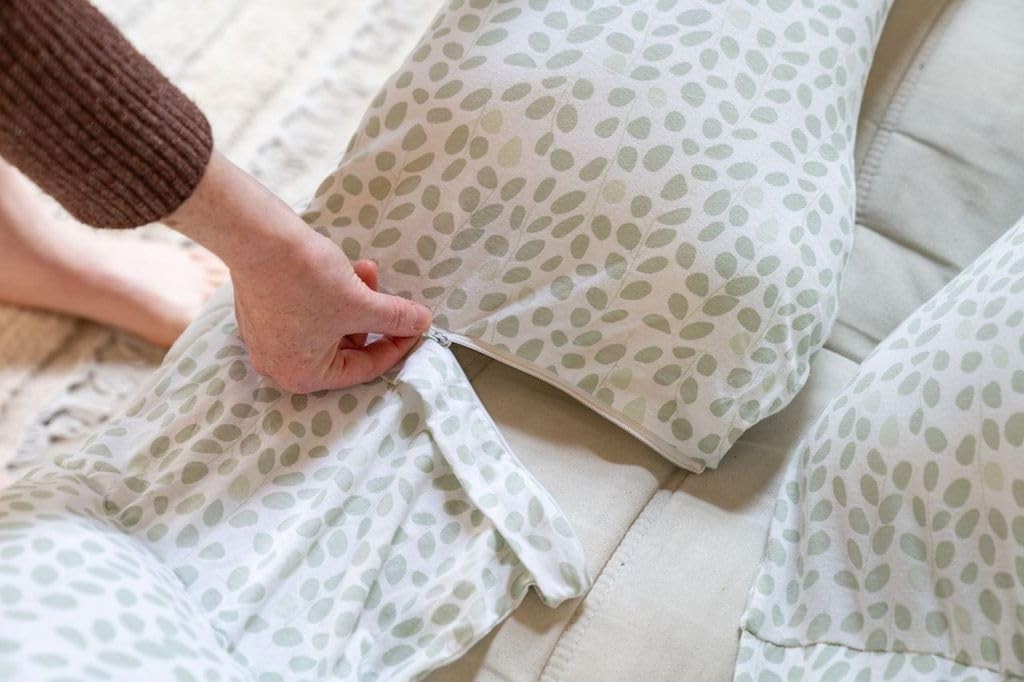 Pregnancy Pillow Full Body U Shape Maternity Support Organic Cotton