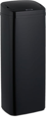 50L Touchless Kitchen Bin Sensor Automatic Lid Black Steel