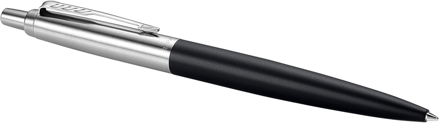 Luxury Ballpoint Pen – Richmond Matte Black, Medium Blue Ink, Retractable