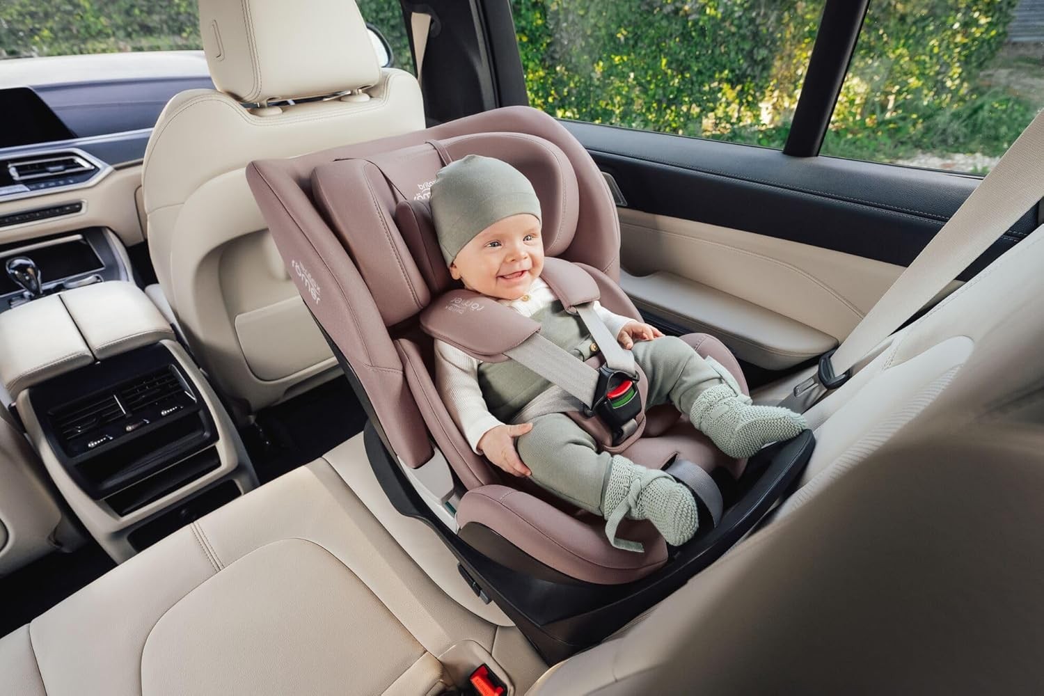 i-Size ISOFIX Child Car Seat 40–125cm Birth–7Y Support Leg R129