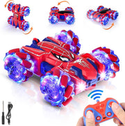 4WD 360° Rotation Double Sided Rechargeable Remote Control Toy for Kids Boys 3-1