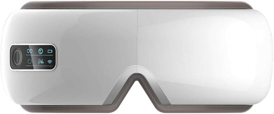 Heated Eye Massager w Air Pressure Vibration Bluetooth Rechargeable