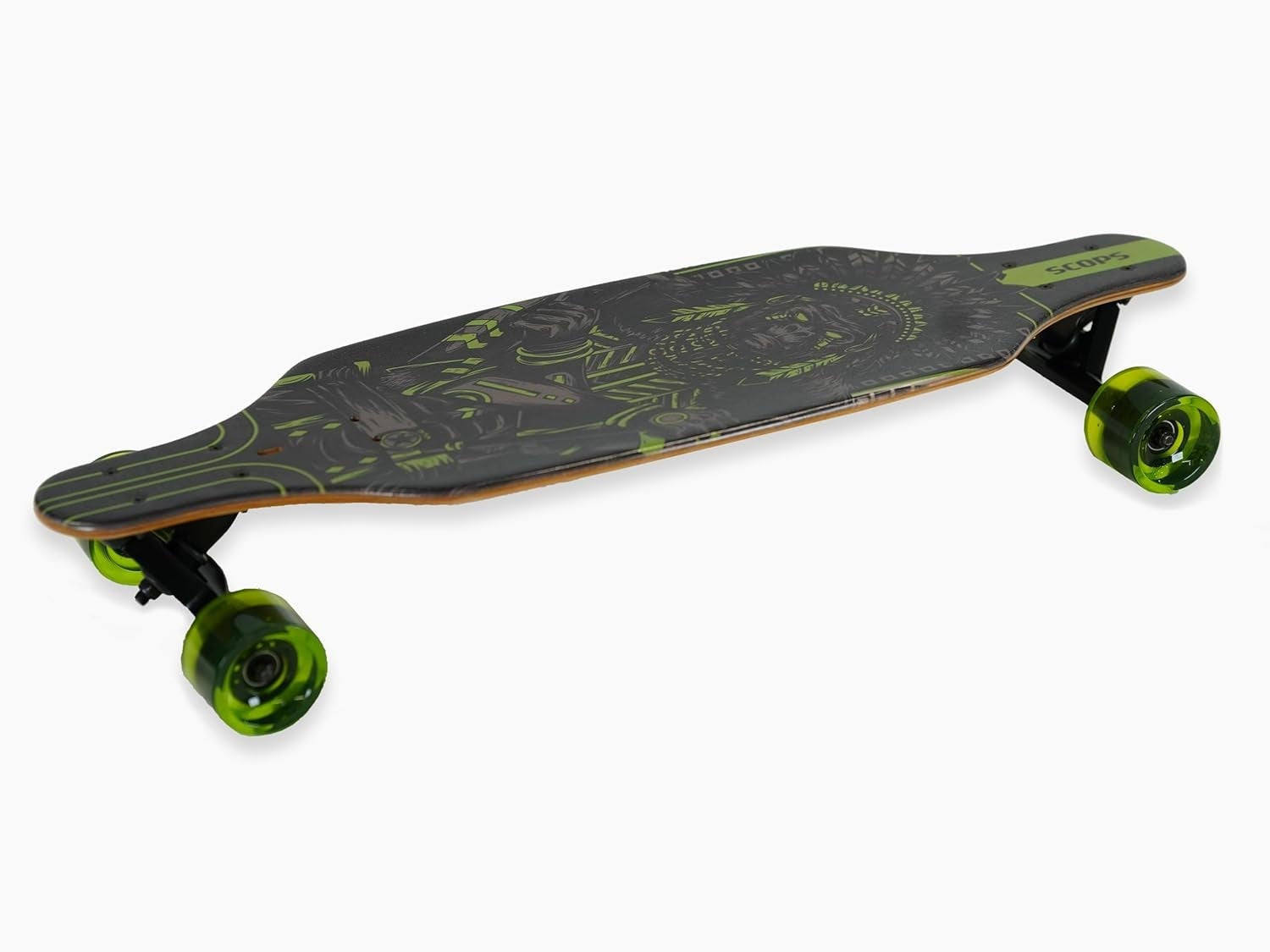 31.5" Longboard Maple/Birch/Beech Deck 70mm PU Wheels ABEC-9 The Kong