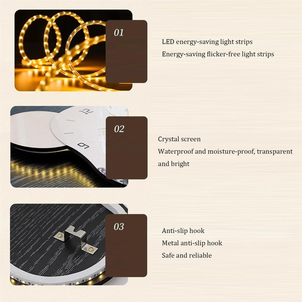 3D LED Wall Art Zen Feng Shui Decor 70x140cm Large A