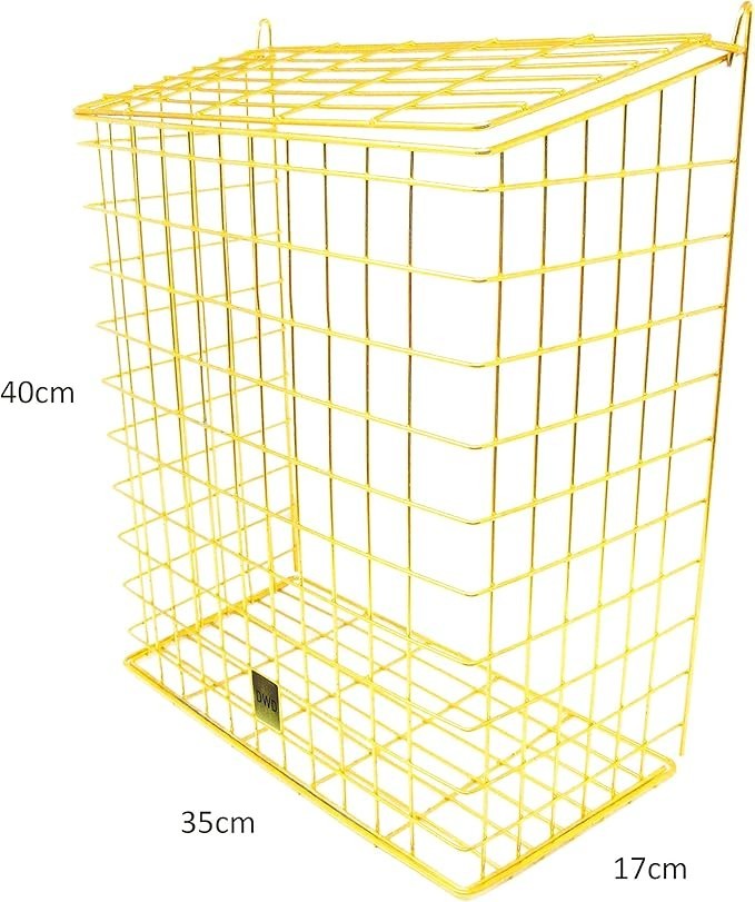 Letterbox Cage Guard Brass Finish – Secure Mail Holder Easy Access