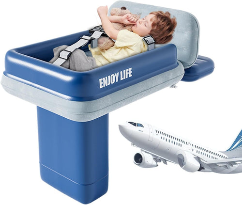 Inflatable Toddler Airplane Bed – Portable Travel Mattress for Kids
