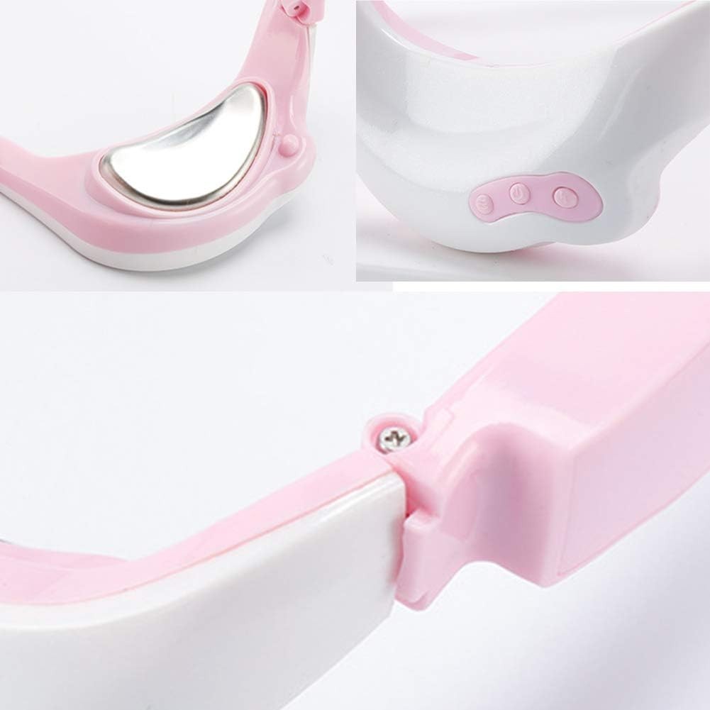 Heated Eye Massager Rechargeable Vibration 6 Modes