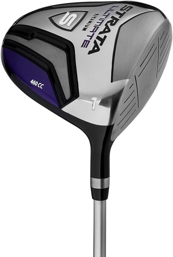 Ladies Right Hand Golf Club Set 16pc Driver Hybrids Irons Putter Stand Bag