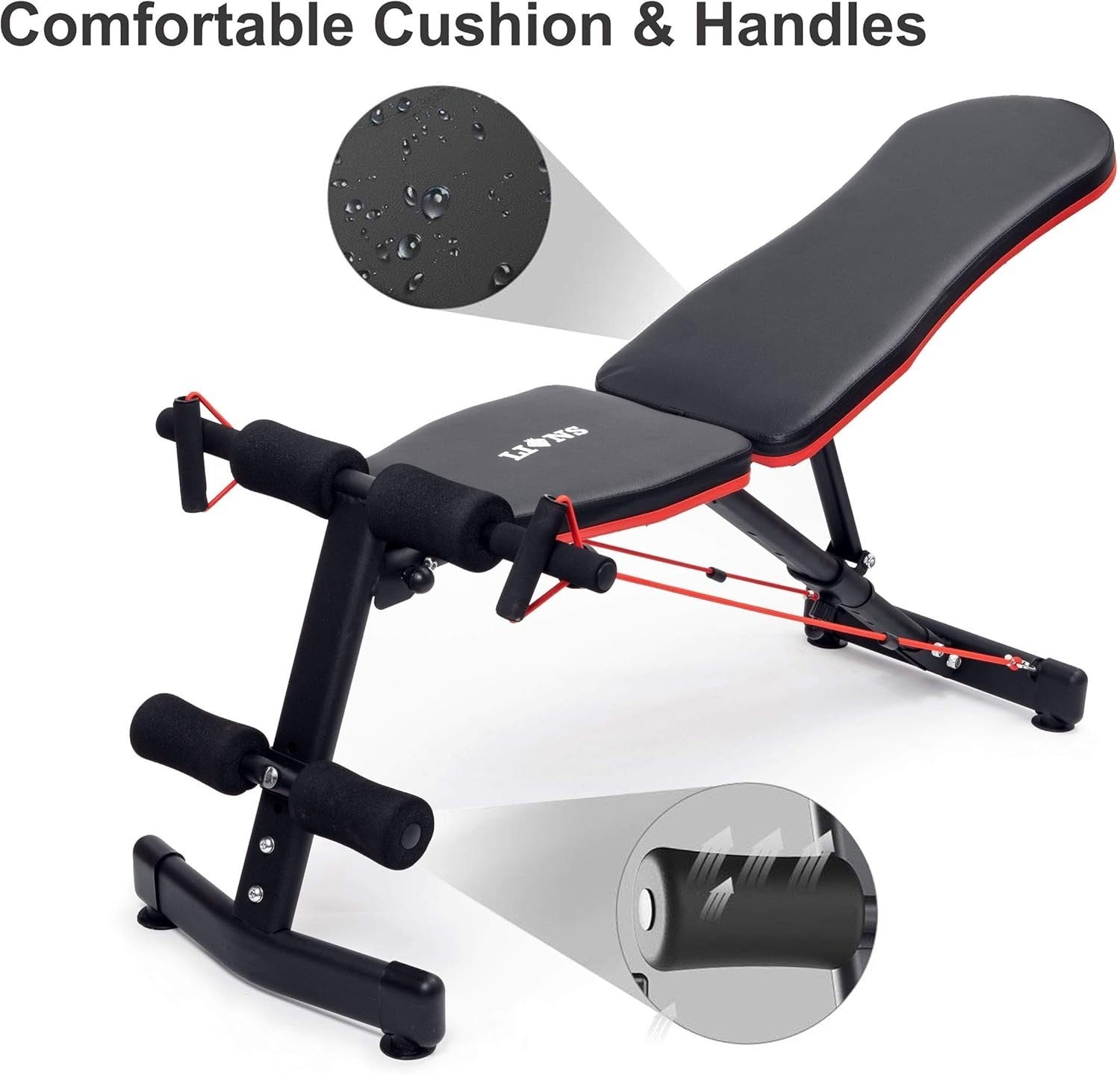 Foldable Multi-Purpose Workout Bench 300kg Incline Decline Home Training