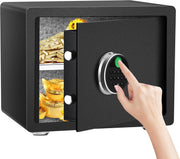 Biometric Fingerprint Safe 34L Digital Keypad Home Office Security