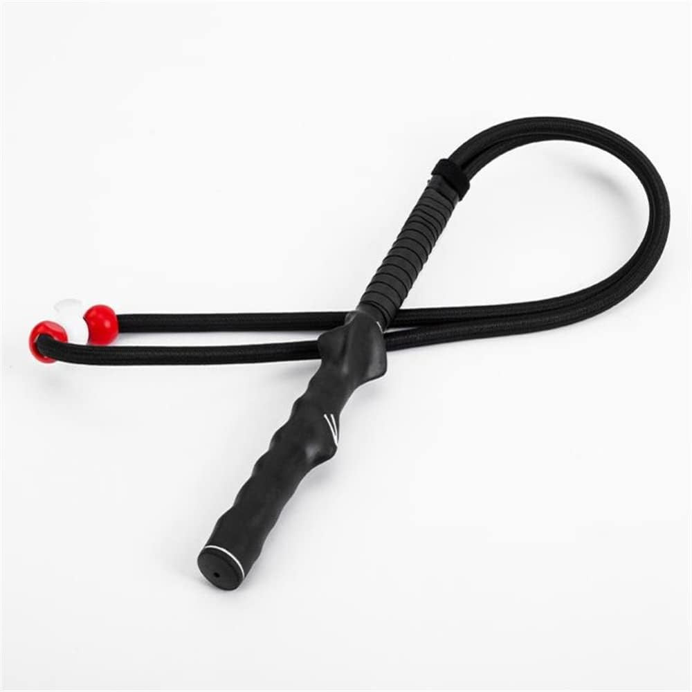 Golf Swing Trainer Aid Set Tempo Speed Rope & Warm Up Stick