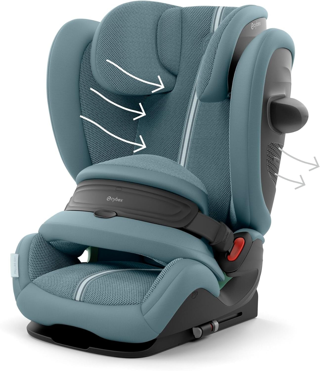 i-Size Child Car Seat 76–150cm Impact Shield Recline Side Protection