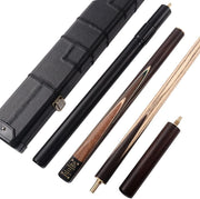 57" 3/4 Jointed Snooker Pool Cue 18oz Rosewood Ash 9.5mm Tip Set