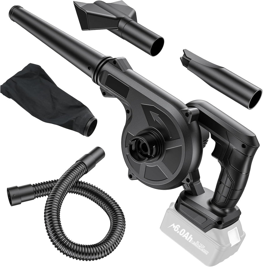 Cordless Leaf Blower Vacuum 18V 2-in-1 Garden Cleaner Tool Only