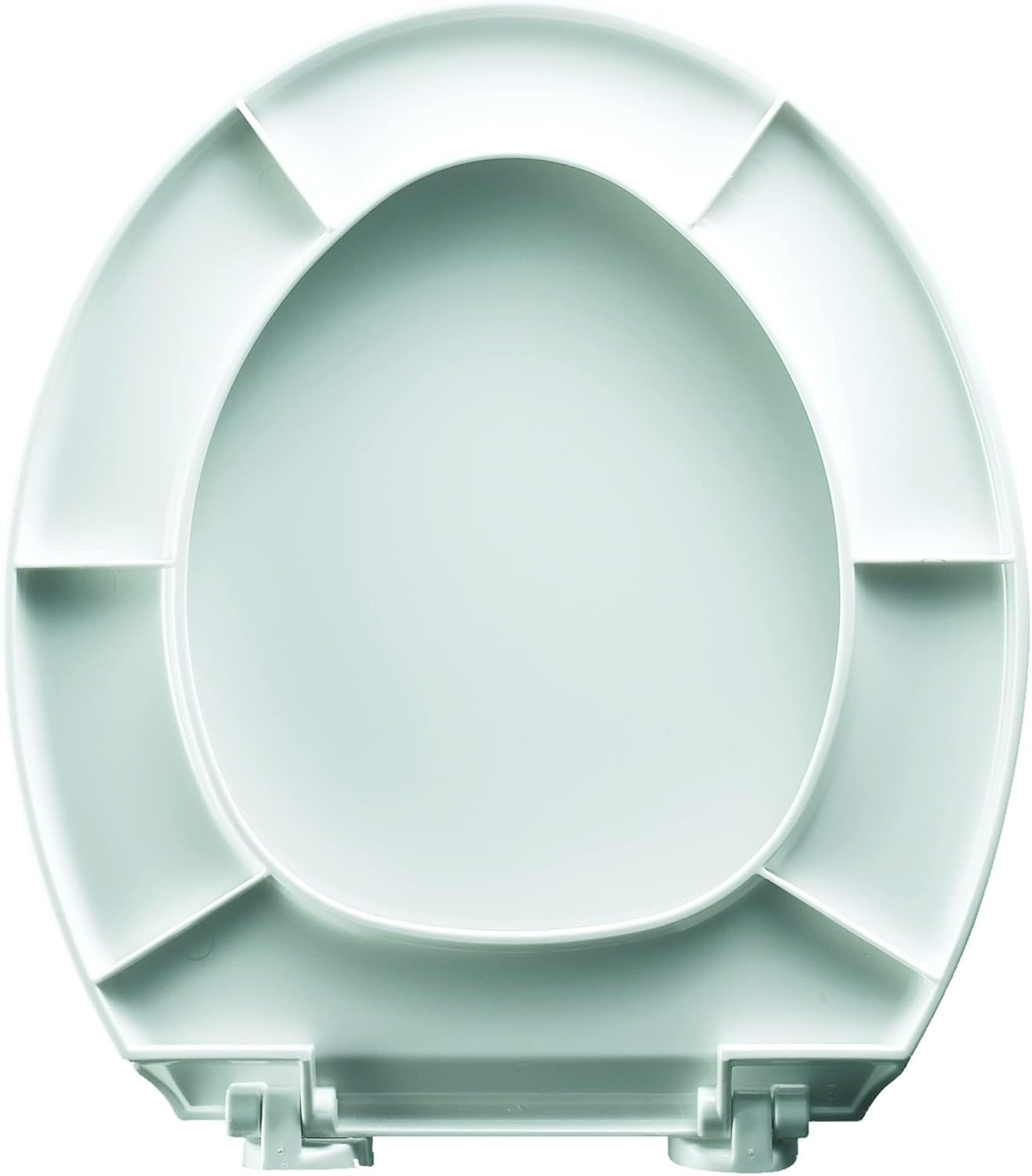 Chester White Thermoplastic Toilet Seat Ultra-Fix Adjustable Hinges Universal