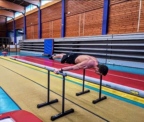 Heavy Duty Parallettes Dip Bars for Strength Training & Calisthenics