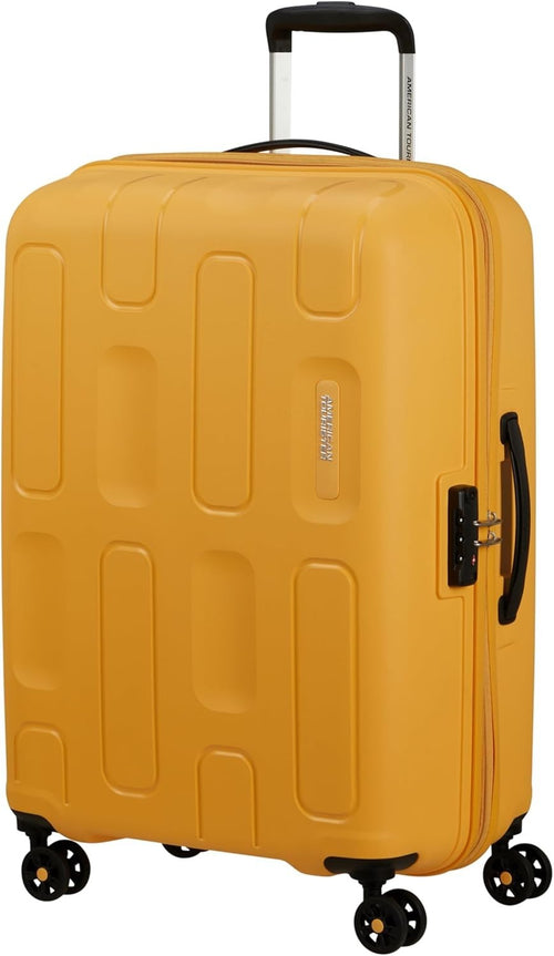 68cm Medium Hard Shell Suitcase Lightweight 4 Spinner Wheels TSA Lock