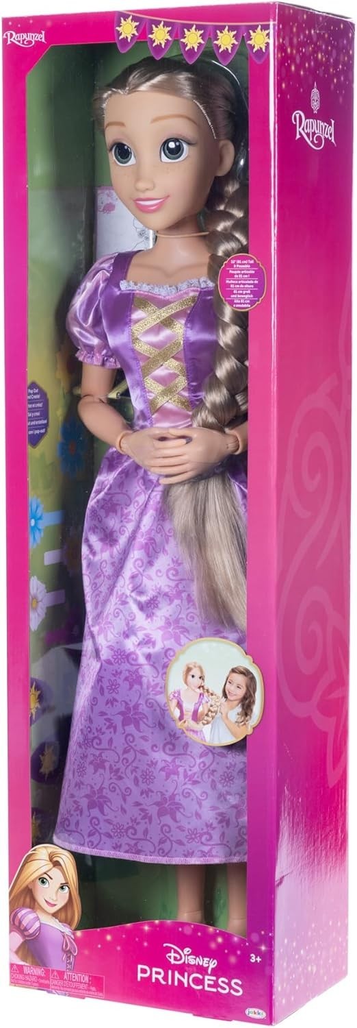 32in Princess Doll My Size Articulated Long Braided Hair Toy Gift