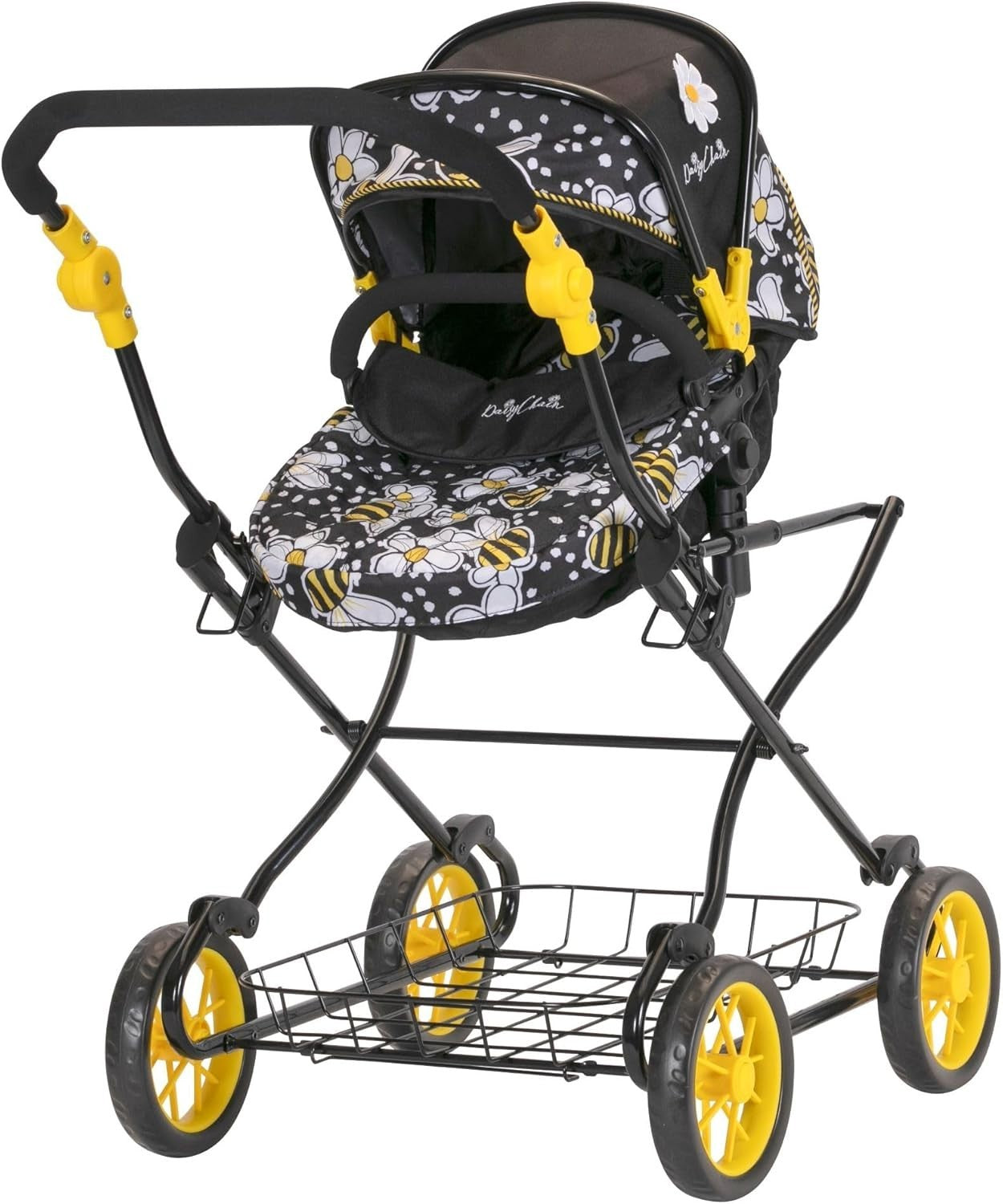 Travel System Doll Pram Tall Adjustable Handle Pushchair Kids 5–9Y