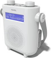 Waterproof DAB/DAB+ FM Shower Radio with Bluetooth & Rechargeable Battery