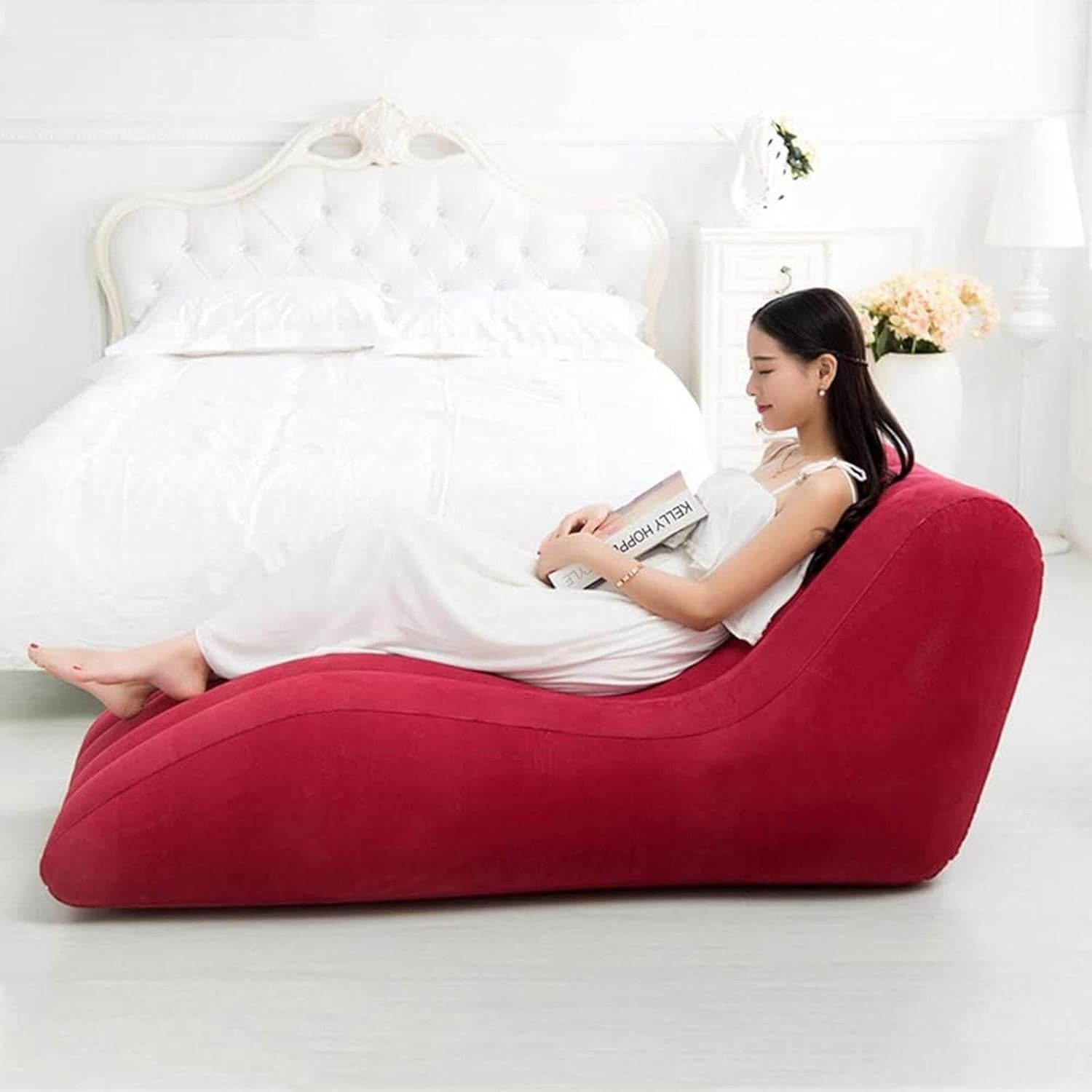 Inflatable Air Bed Mattress Quick Inflate Waterproof Camping Indoor/Outdoor