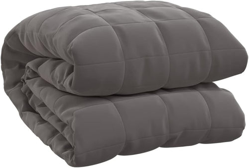 Grey 6kg Weighted Blanket 140x200 cm for Stress & Anxiety Relief