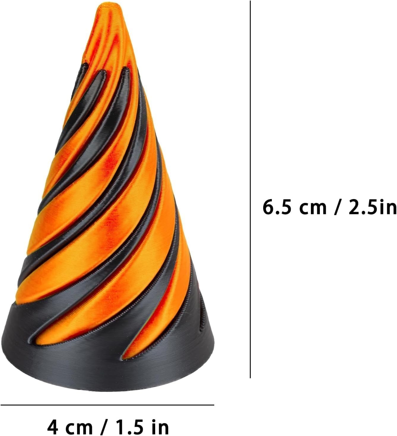 Impossible Pyramid Fidget Pass Through 3D Spiral Illusion Stress Toy
