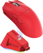 Wireless Gaming Mouse 22000 DPI RGB Dock BT 2.4G USB Red