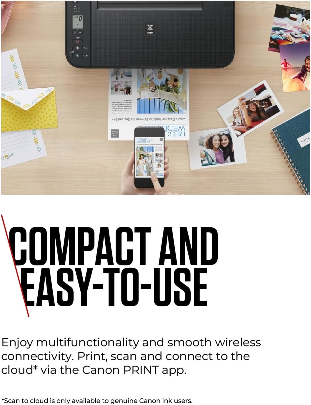 A4 Colour Inkjet All-in-One Printer Wireless Auto 2-Sided LCD
