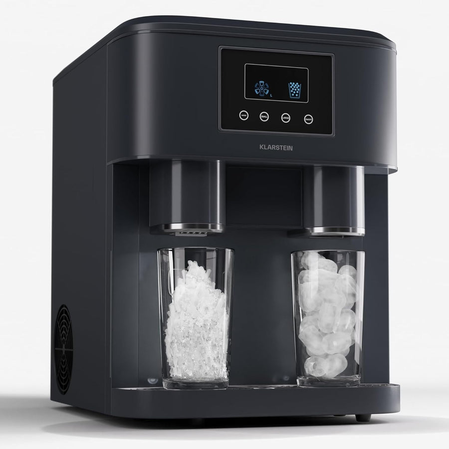 Countertop Ice Maker Cube & Crushed Ice 15kg/Day Touch Control Fast