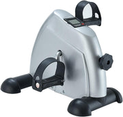Compact Pedal Exerciser LCD Adjustable Resistance Seated Arm Leg