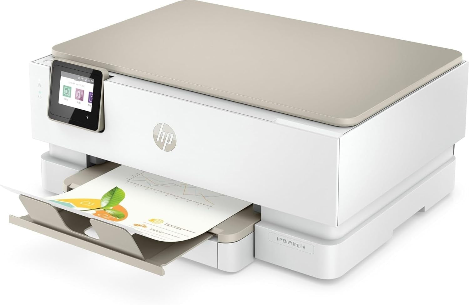 Black Envy Inspire 7220e All-in-One Colour Printer USB