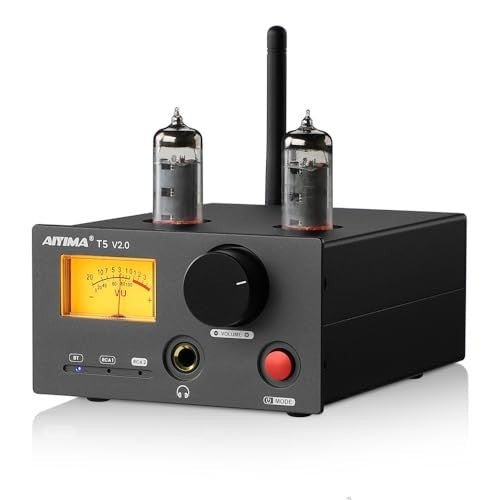 T5 V2.0 Mini Tube Headphone Amp 140Wx2 Bluetooth RCA Stereo HiFi