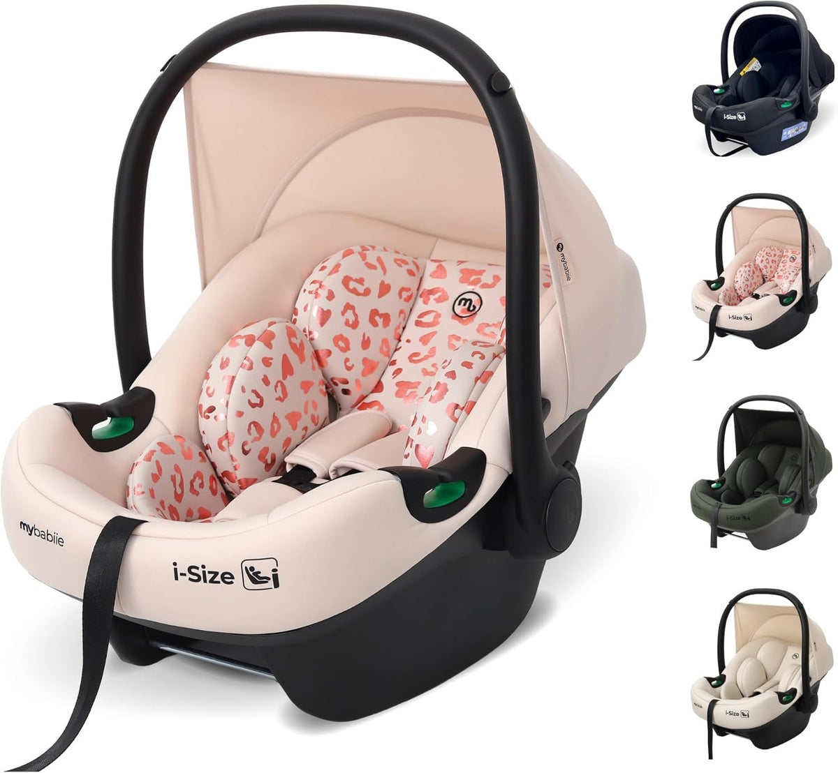 i-Size R129 Baby Car Seat 40–87cm Newborn Infant Carrier Rear