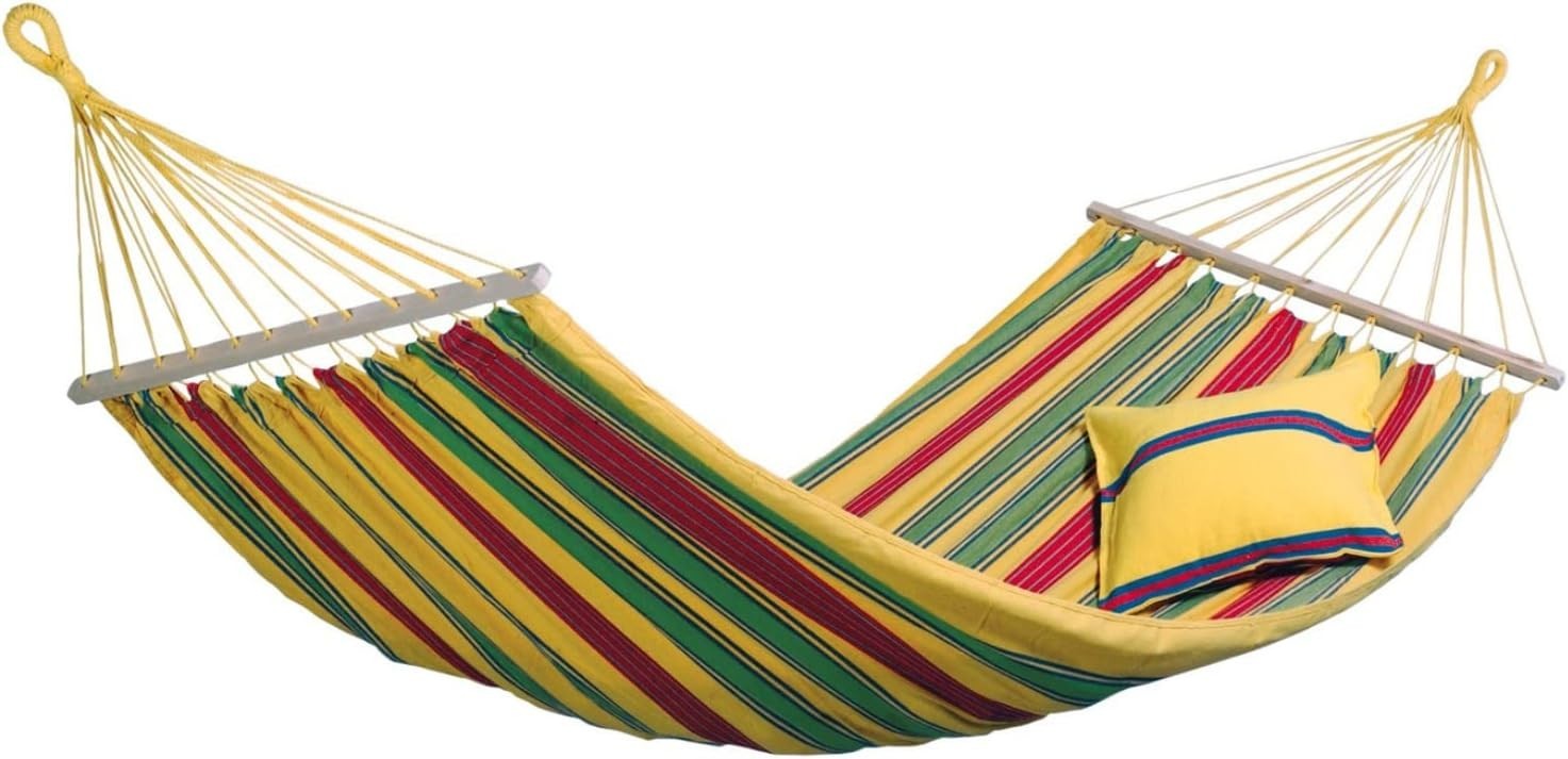 Vanilla Weatherproof Spreader Bar Hammock – 1 Person, Eco-Friendly & Durable