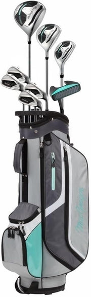 Ladies Right Hand Golf Clubs Set Graphite Driver Woods Irons Cart Bag