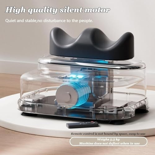 Swing Foot Massager | Passive Aerobic Leg Exerciser, 30-Speed, Remote Control