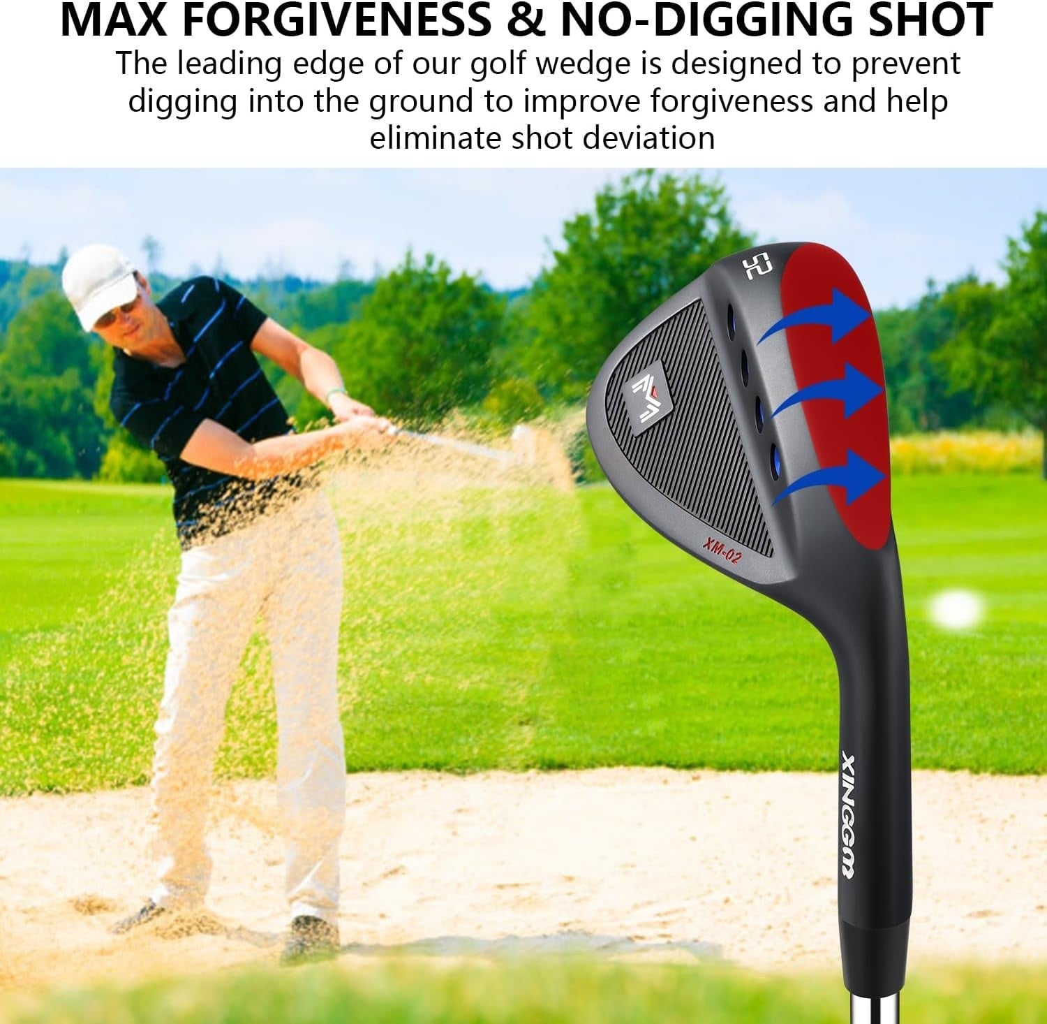 Right Hand Forged Golf Wedge Set 52° 56° 60° Stiff Steel High Spin