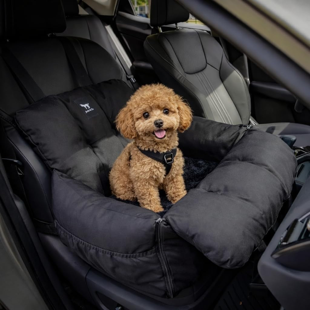 Premium Dog Booster Car Seat Washable Water Resistant Travel Bed