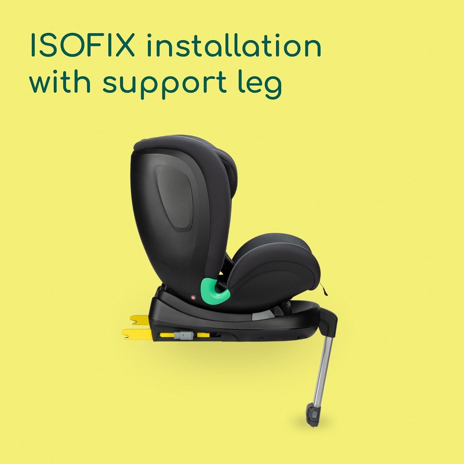 360° Swivel ISOFIX i-Size Car Seat 0–12 Years Rear & Forward