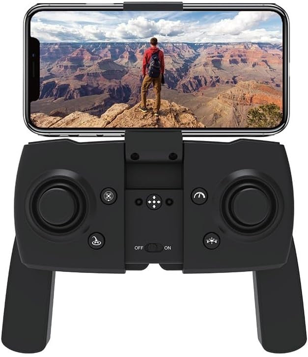 FPV Drone with Wi-Fi, 360° Flips, Auto-Landing, Beginner-Friendly
