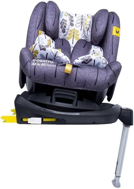 360° Swivel Spin Car Seat ISOFIX i-Size 0–12 Years 0–36kg