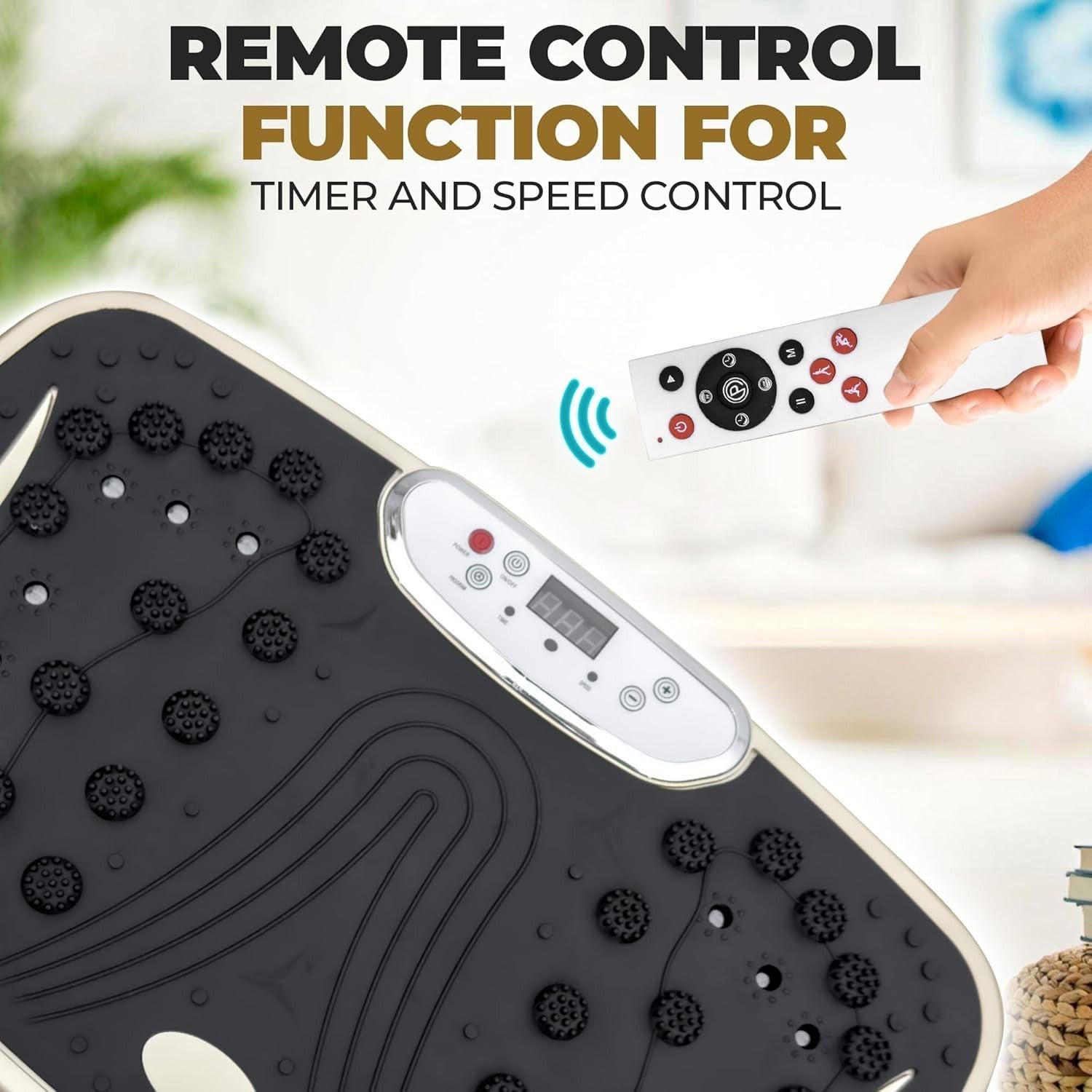 Vibration Plate Exercise Machine 120 Speeds Body Toning Weight Loss