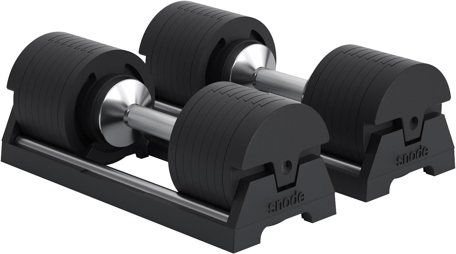 Adjustable Dumbbells 40kg Pair Drop Proof Home Gym Strength Weights Set