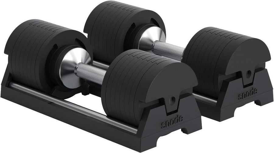 Adjustable Dumbbells 40kg Pair Drop Proof Home Gym Strength Weights Set